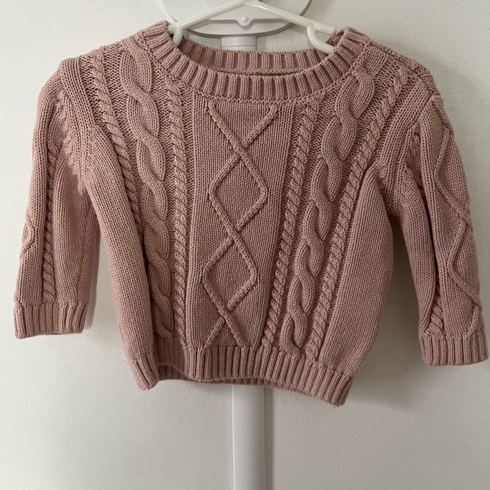 Carters babygirl knit sweater